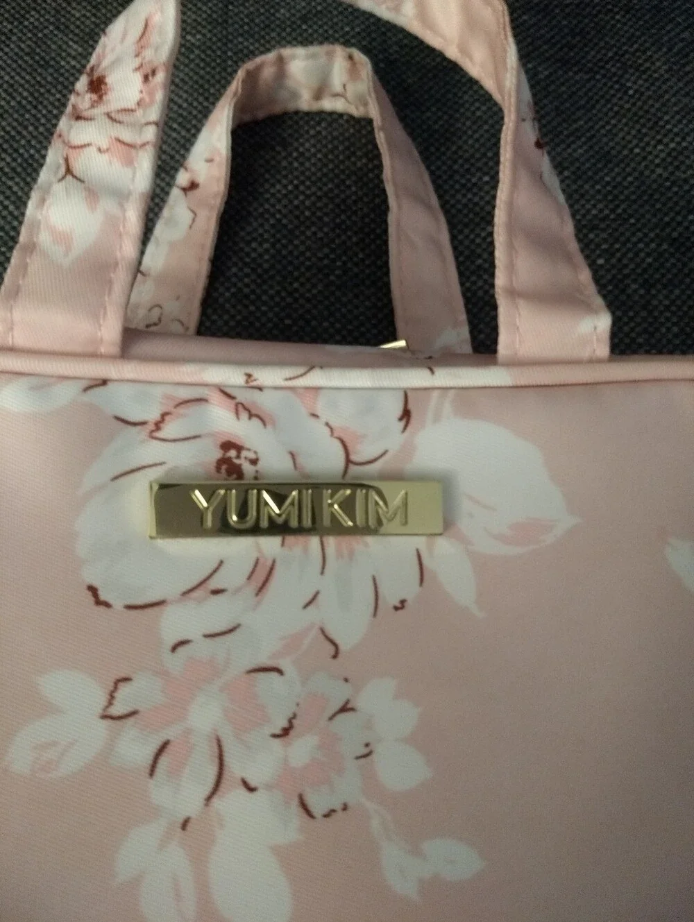 Yumi Kim Hanging Cosmetic/Makeup Travel Bag - French Rose - Wanderlust - Floral
